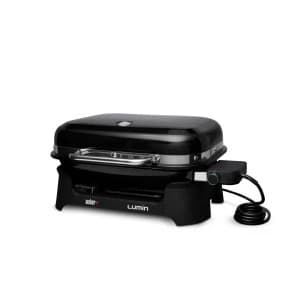 product image - Гриль електричний Weber Lumin Compact 1000, 27,94 х58, 42х40, 64 см, чорний