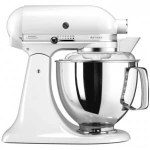 product image - Міксер планетарний KitchenAid Artisan, об'єм чаші 4,83 л, білий