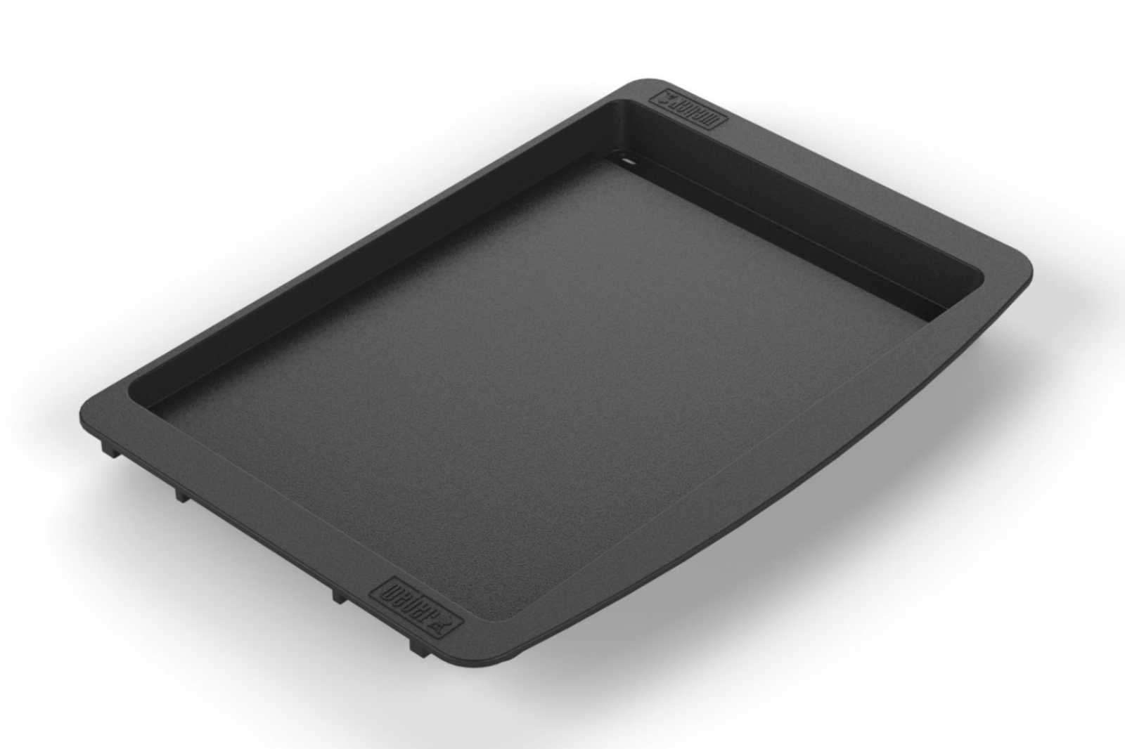 product image - Противень чугунный для газовых грилей Weber Genesis II 4-6, 48х33,5х5,3 см, черный