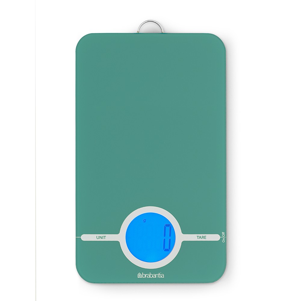 product image - Весы цифровые кухонные Brabantia, 26,6x15,1x18 см, зеленый