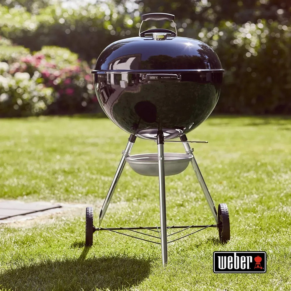 Гриль вугільний Weber Original Kettle, 107х54х67 см, чорний