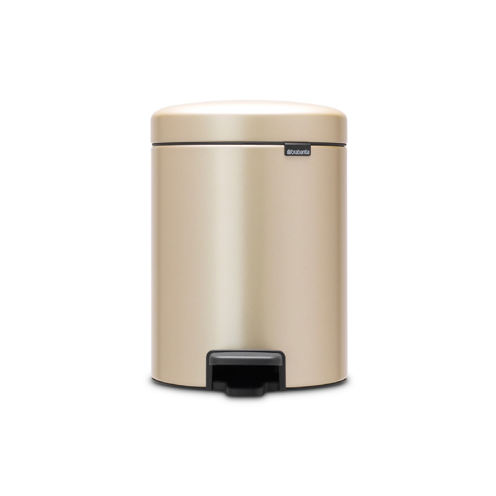 product image - Бак для сміття Pedal Bin NewIcon Brabantia, об'єм 5 л, шампань бежевий