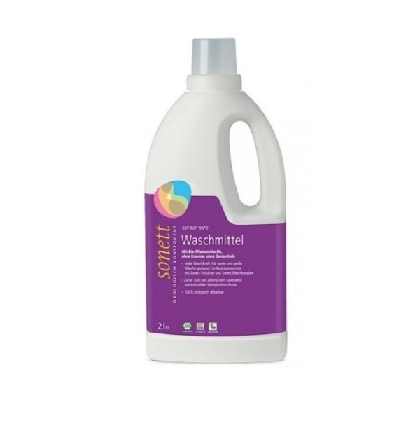 product image - Средство органическое жидкое для стирки (концентрат) Sonett, объем 2 л