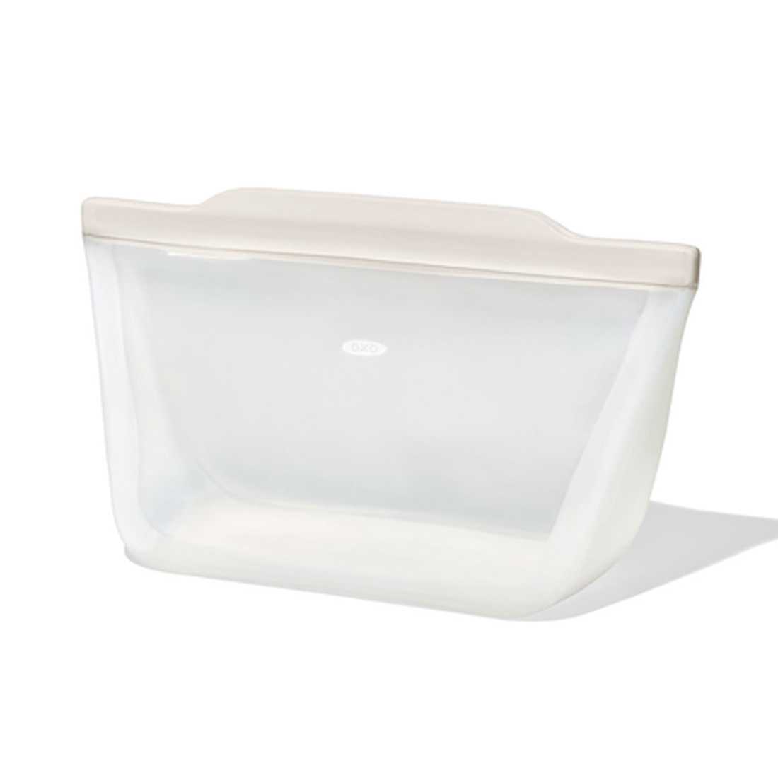 product image - Пакет силіконовий багаторазовий OXO FOOD STORAGE, об'єм 1,8 л, прозорий