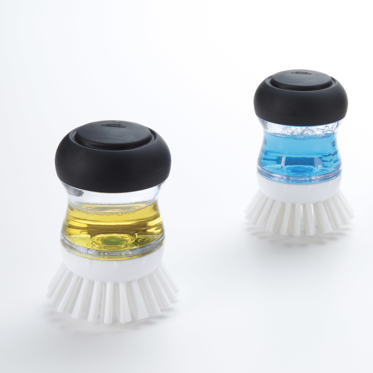 Щетка с диспенсером OXO CLEANING, 10х5х27 см, белый