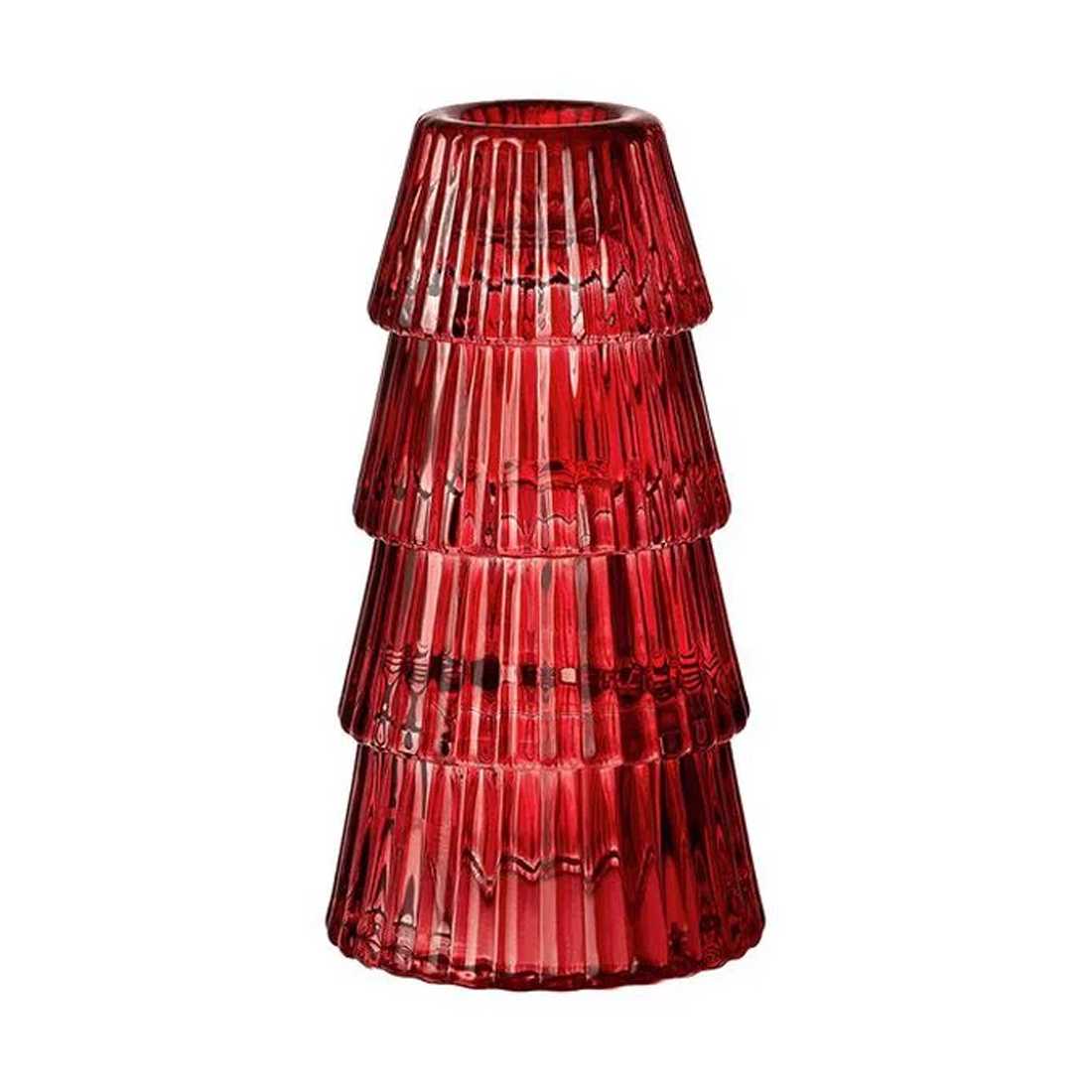 product image - Подсвечник Hutschenreuther CHRISTMAS LOVE, 12х6,4х6,4 см, красный