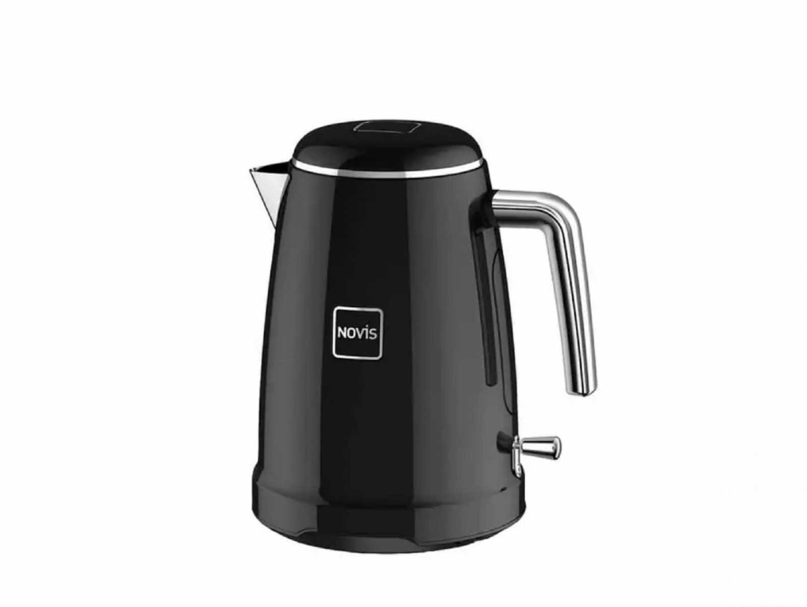 product image - Чайник електричний Novis Kettle K1, об'єм 1,7 л, чорний