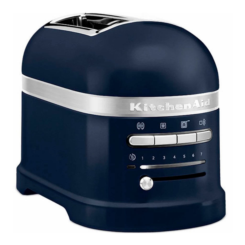 product image - Тостер на два слота KitchenAid ARTISAN, 22,6х18х34,8 см, чернильный синий
