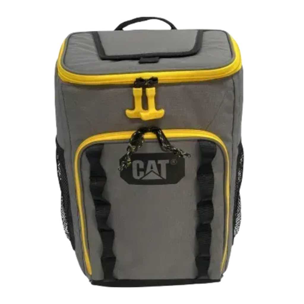 product image - Терморюкзак CAT, об'єм 20 л, сірий із жовтим