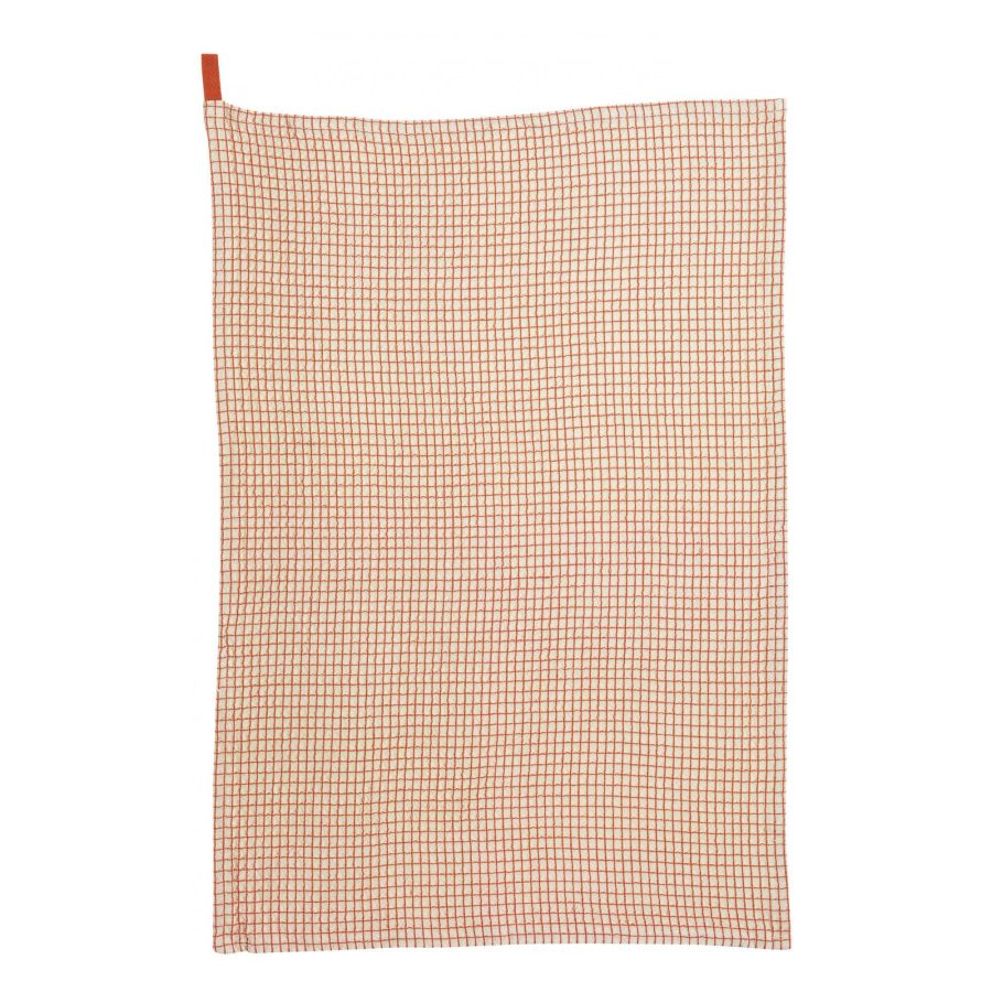 product image - Полотенце кухонное Winkler MUMBA, 50х70 см, оранжево-белый