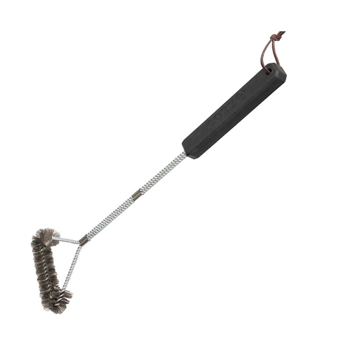 product image - Щітка для гриля Cozze, довжина 50 см, срібляста з чорним