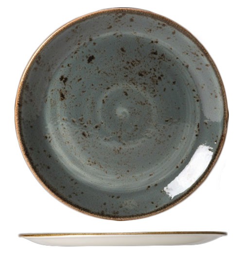 product image - Тарелка фарфоровая Steelite CRAFT BLUE, диаметр 25,25 см, синий