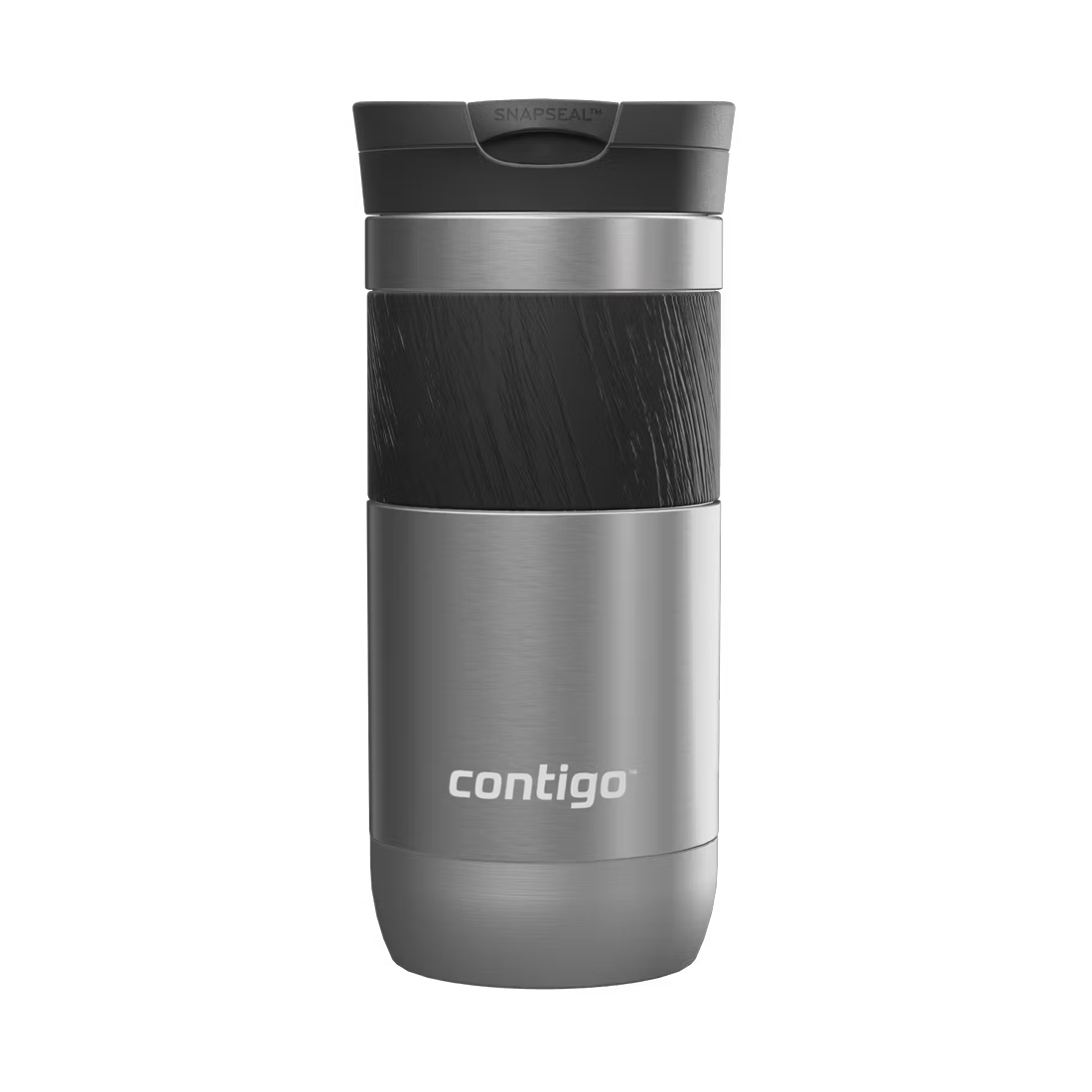 product image - Термокухоль Contigo Byron 2.0 Snapseal Stainless Steel, об'єм 0,47 л, сріблястий матовий