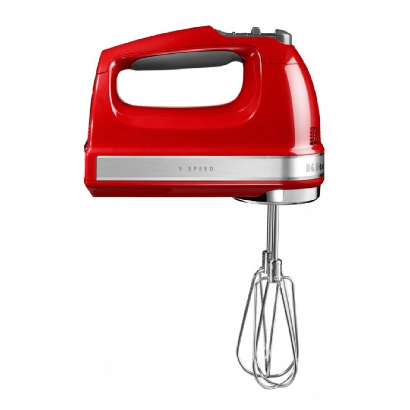 product image - Міксер ручний 230-1300 об/хв KitchenAid Червоний (5KHM9212EER)