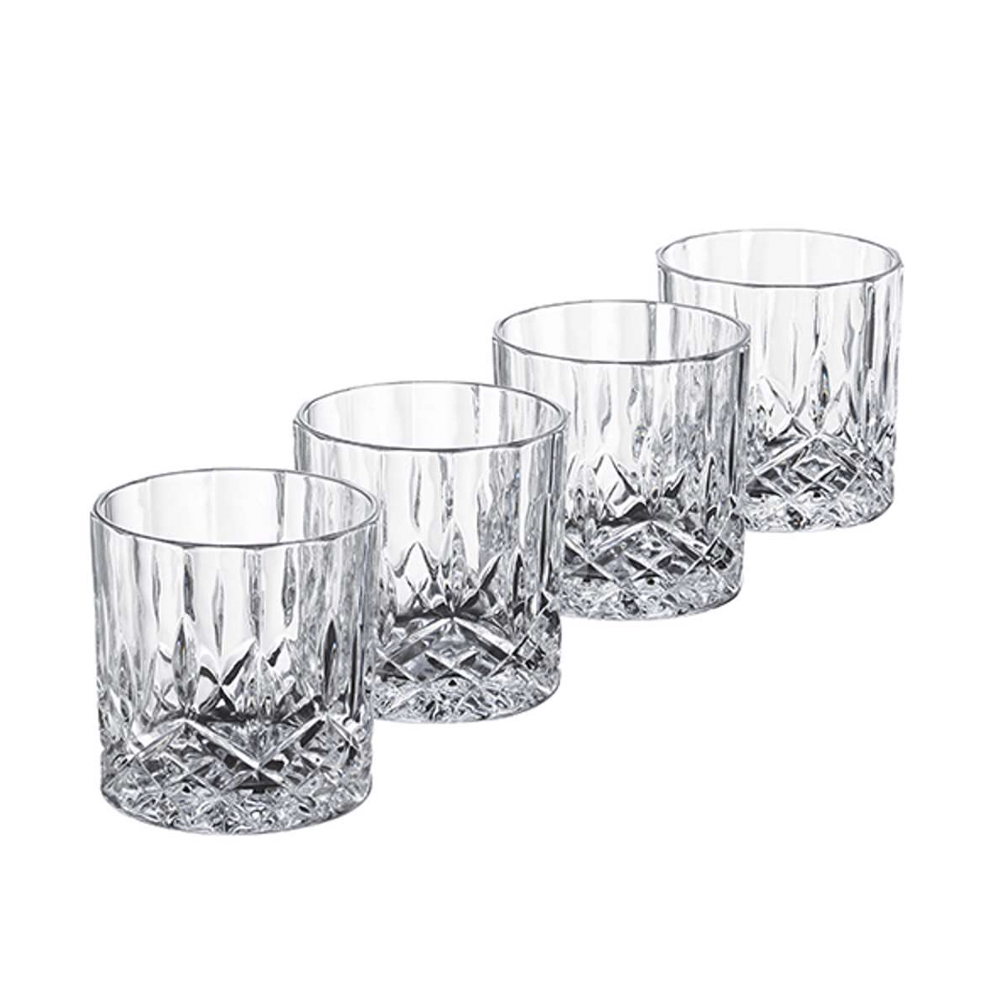 product image - Набір келихів для віскі Aida HARVEY, об'єм 0,31 л, 8,5х9,2 см, прозорий, 4 штуки