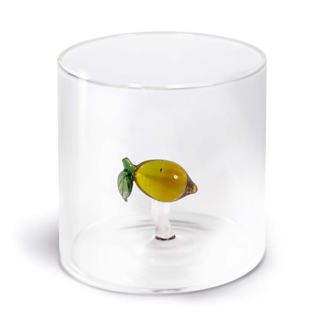 product image - Стакан "Лимон" WD Lifestyle Monterey Fruits, объем 0,25 л, прозрачный