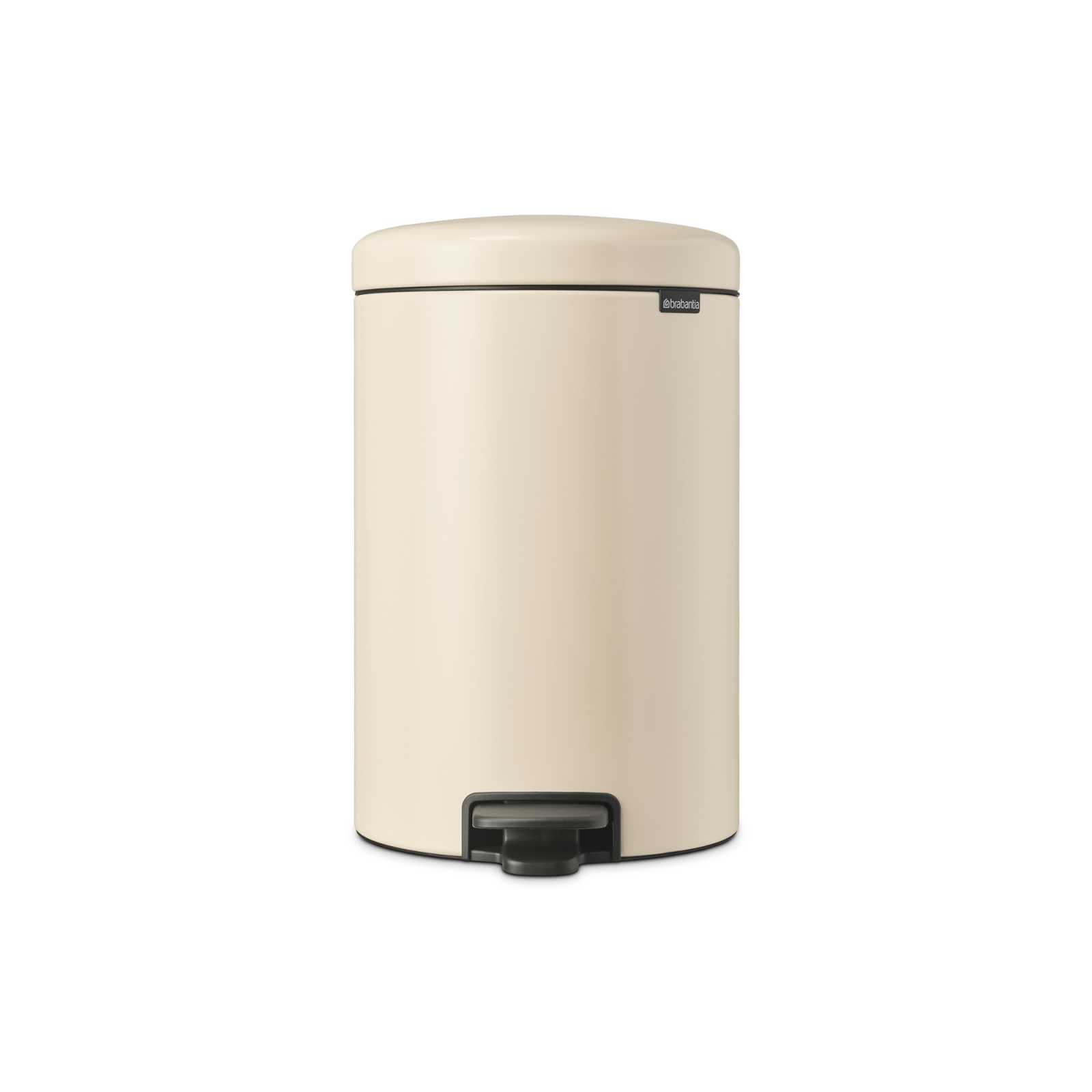 product image - Бак для мусора Brabantia PEDAL BIN NEWICON, объем 20 л, светло-бежевый
