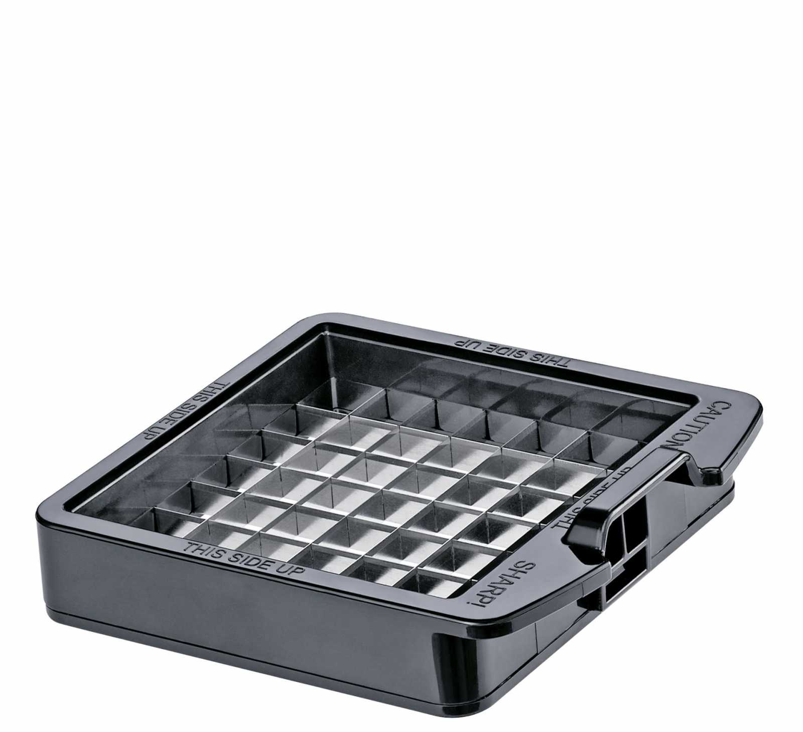 Овочерізка для подрібнення кубиками Kuchenprofi Fix Plus, 27,5x11x12 см, чорний