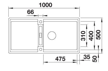 Мойка BLANCO ADIRA XL 6 S антрацит