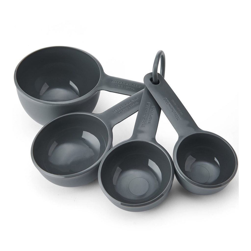 product image - Набор мерных ложек KitchenAid CORELINE, серый, 4 шт