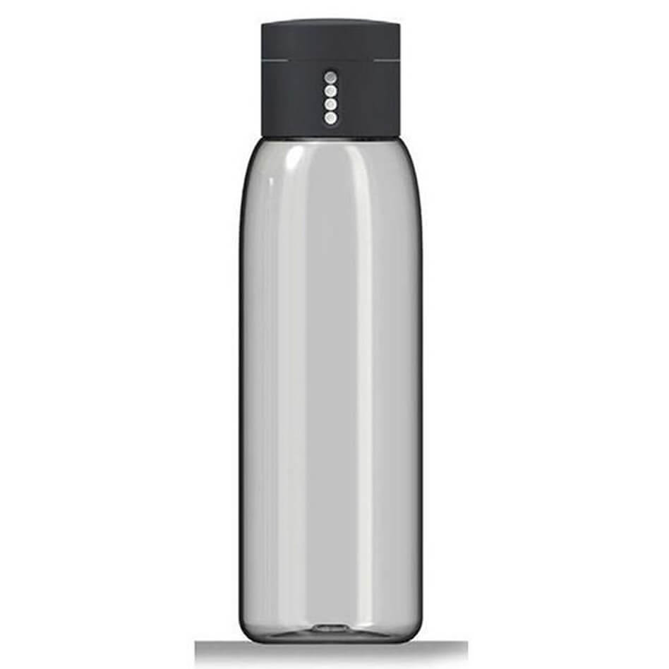 product image - Бутылка для воды с индикатором Joseph Joseph, объем 0,6 л, серый