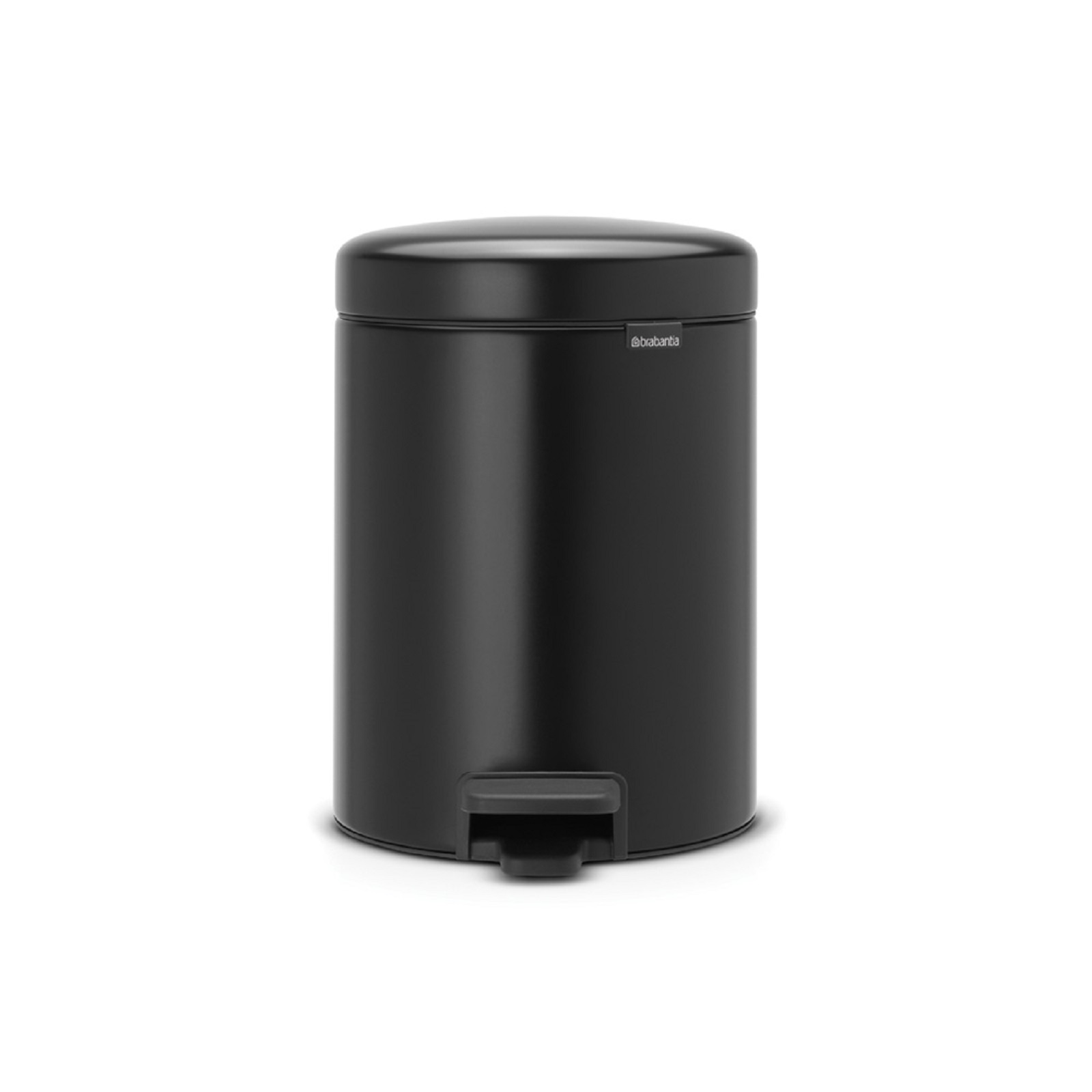 product image - Бак для сміття Pedal Bin Newicon Brabantia, об'єм 5 л, чорний матовий