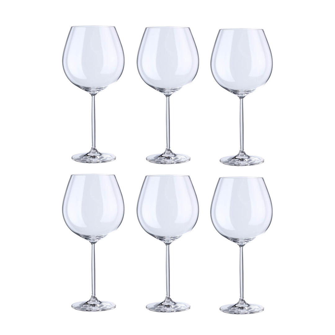 product image - Набор бокалов для красного вина Burgundy Schott Zwiesel DIVA, объем 0,839 л, прозрачный, 6 штук