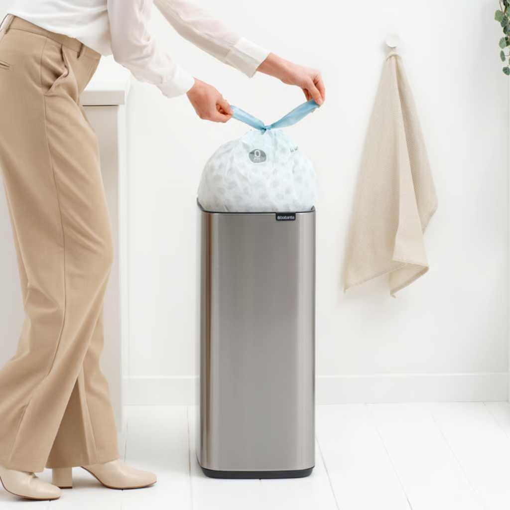 Бак для сміття Brabantia Bo Touch Bin, об'єм 30 л, сталевий матовий