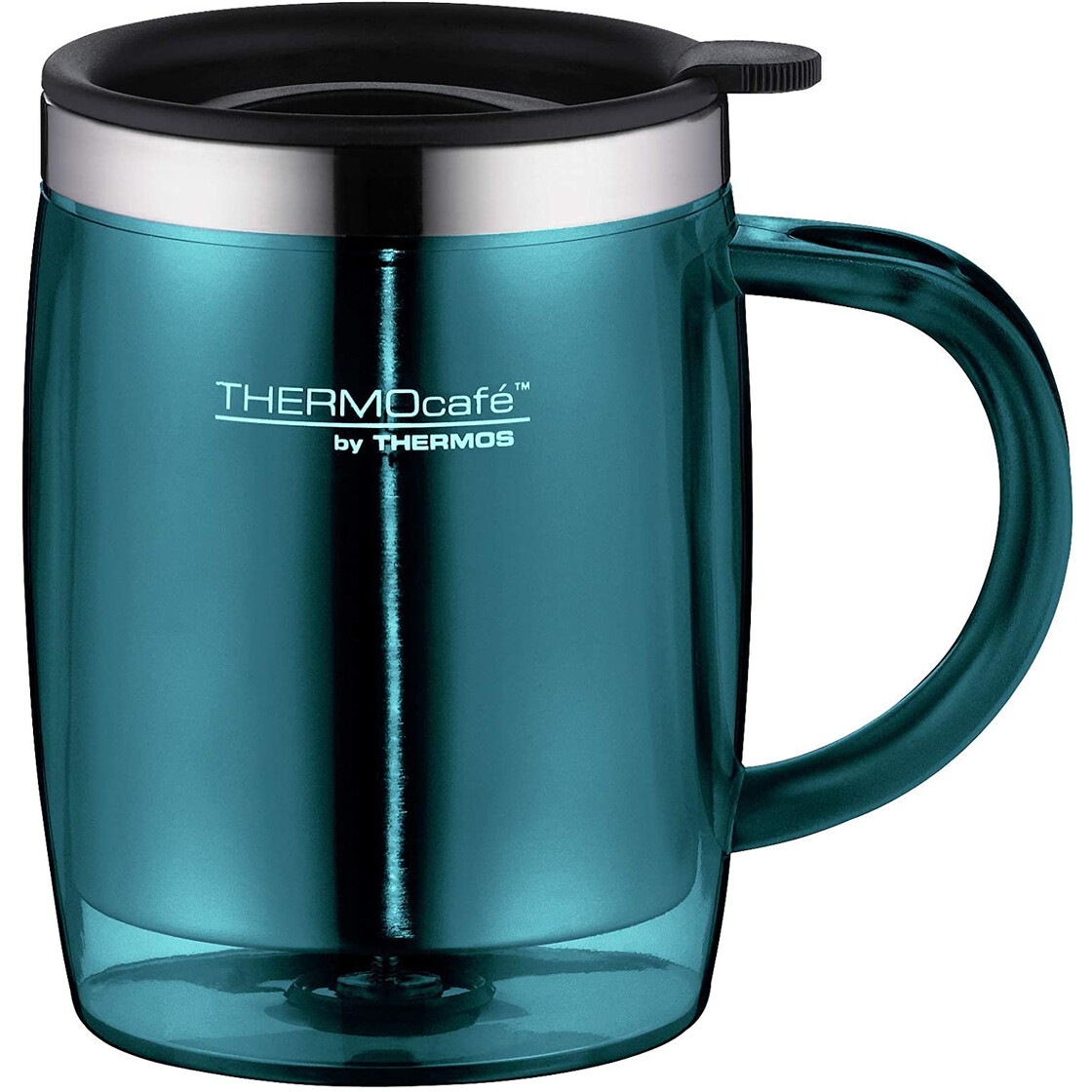 product image - Термокружка Thermos THERMOCAFE TC DESKTOP CUP, объем 0,35 л, сине-зеленый