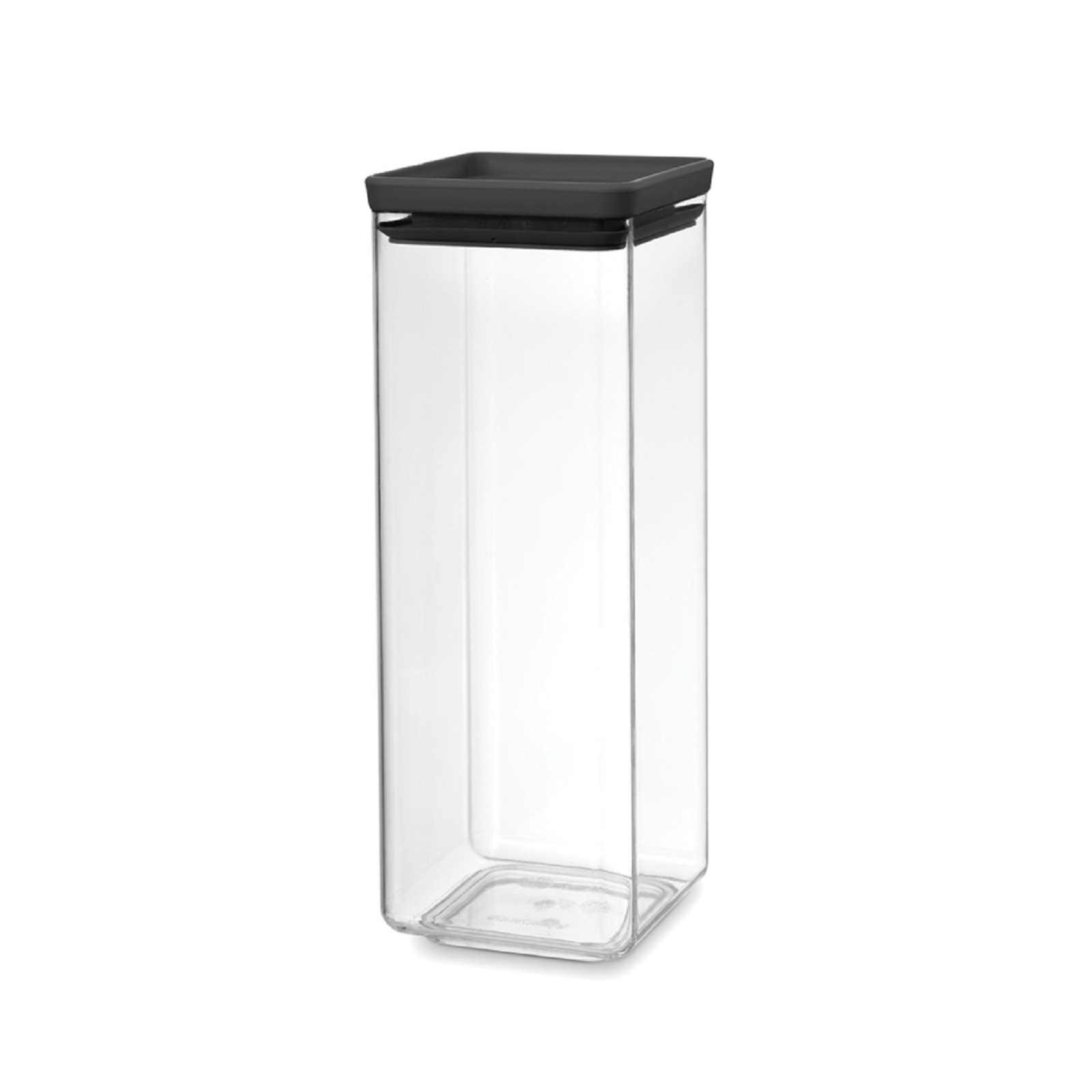 product image - Емкость для хранения прямоугольная Brabantia TASTY+, объем 2,5 л, прозрачный с темно-серым