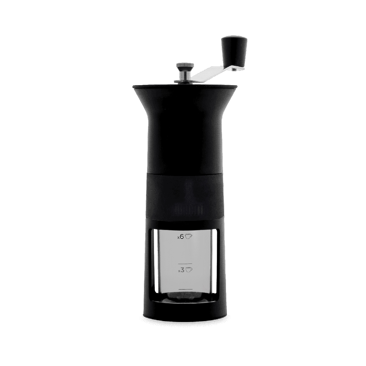 product image - Кофемолка ручная Bialetti, 15,5x8,2x21,5 см, черный