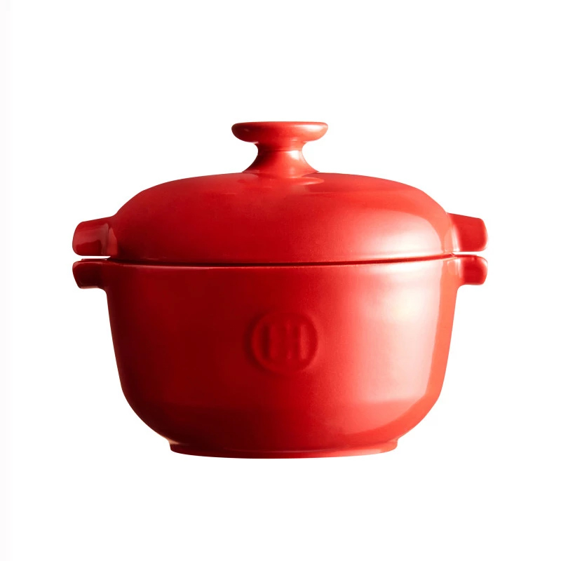 product image - Кастрюля для риса Emile Henry FLAME, объем 2,5 л, красный