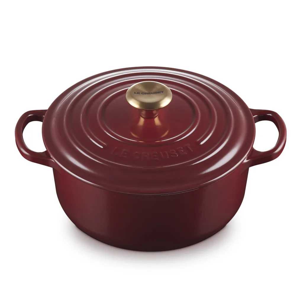 product image - Каструля з кришкою Le Creuset CAST IRON, об'єм 2,4 л, діаметр 20 см, гранат