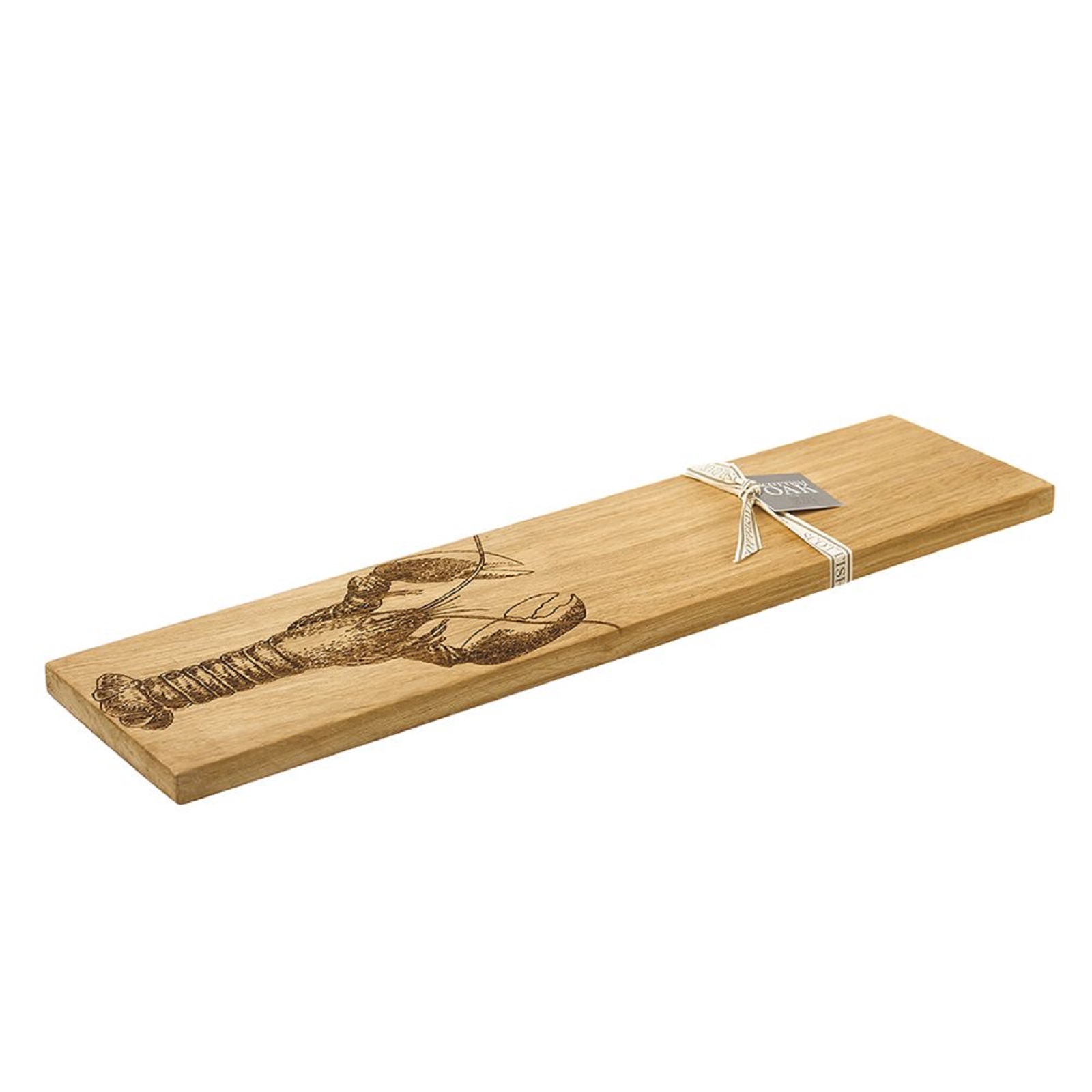 product image - Дошка сервірувальна Scottish Made OAK SERVING PLATTERS LOBSTER, 60х15х1,8 см, бежевий