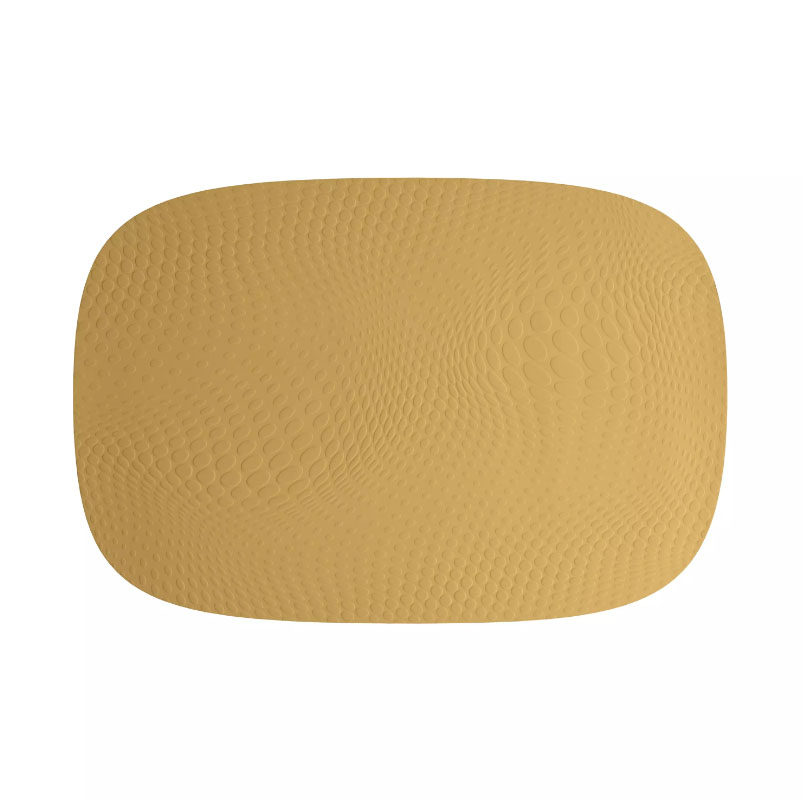 product image - Подставка под тарелку Aida KARIM RASHID, 45х30,6 см, горчичный