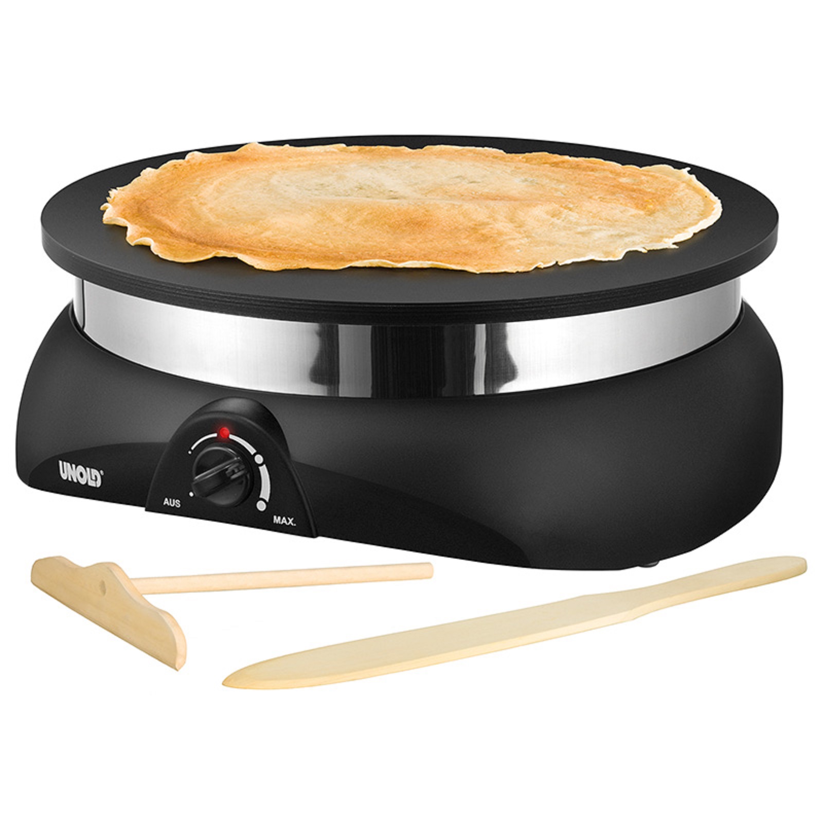 product image - Блинница Unold CREPES MAKER Profi, диаметр 33 см, черный