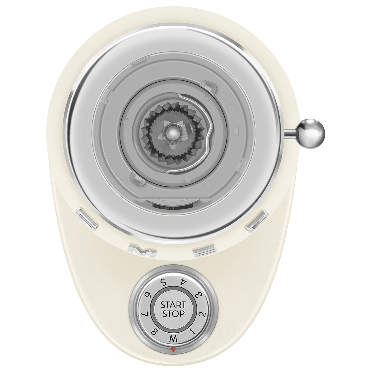 Кофемолка Smeg 50 STYLE, 15x34,5x22 см, бежевый