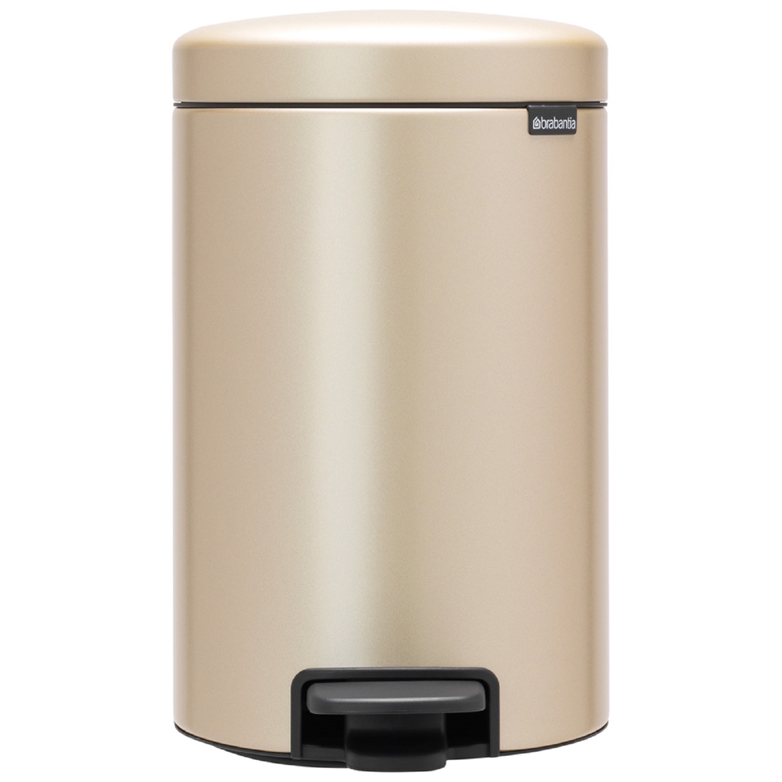 product image - Бак для мусора Pedal Bin Newicon Brabantia, объем 12 л, шампань бежевый