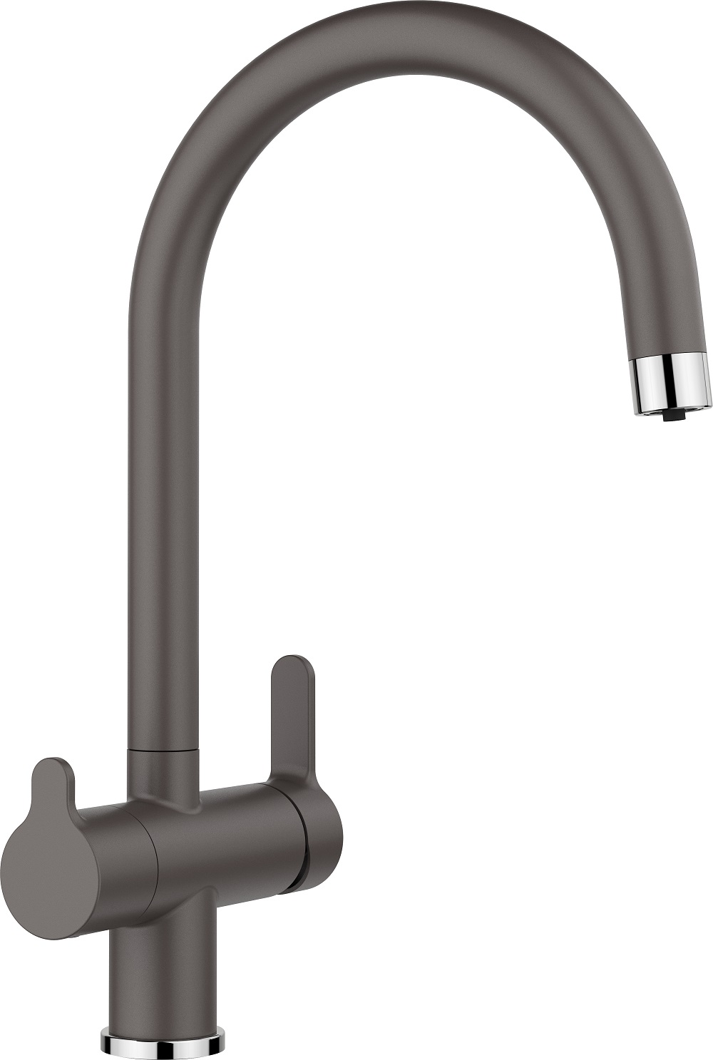 product image - Змішувач BLANCO TRIMA темна скеля