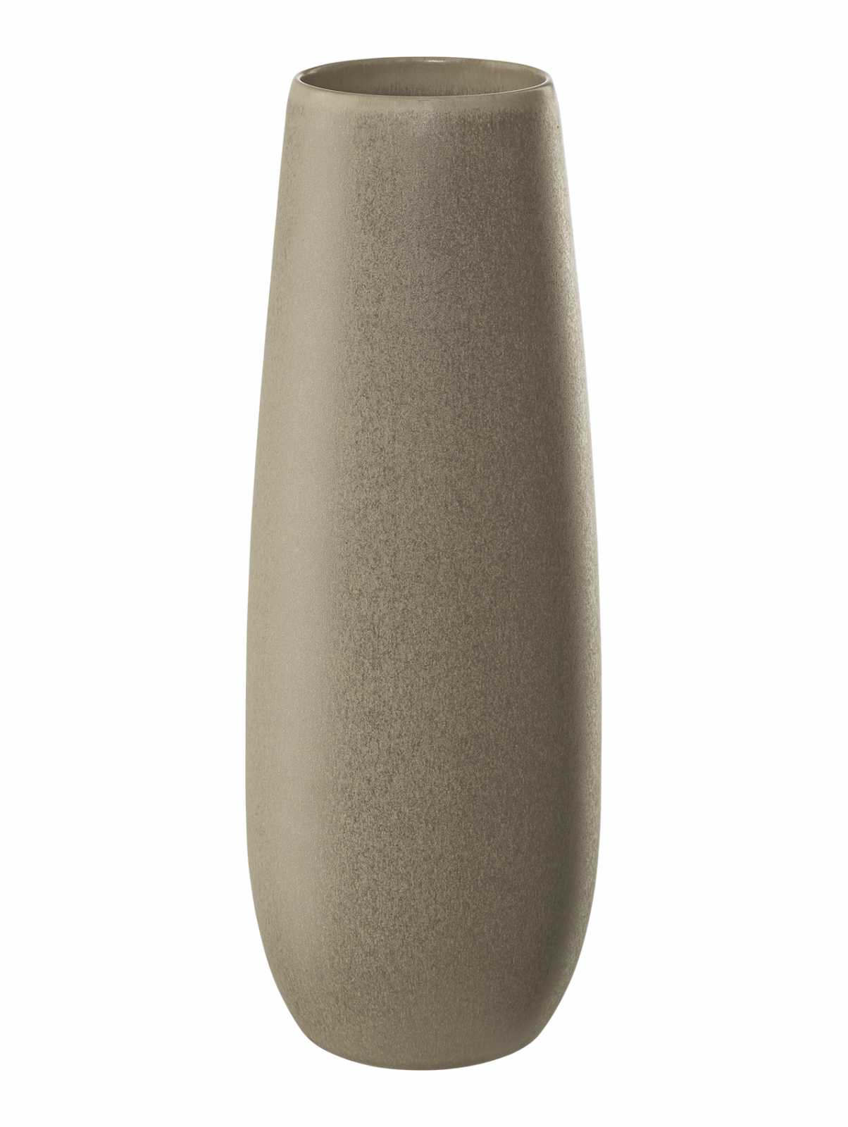 product image - Ваза керамічна ASA Selection EASE VASE, висота 32 см, світло-коричневий