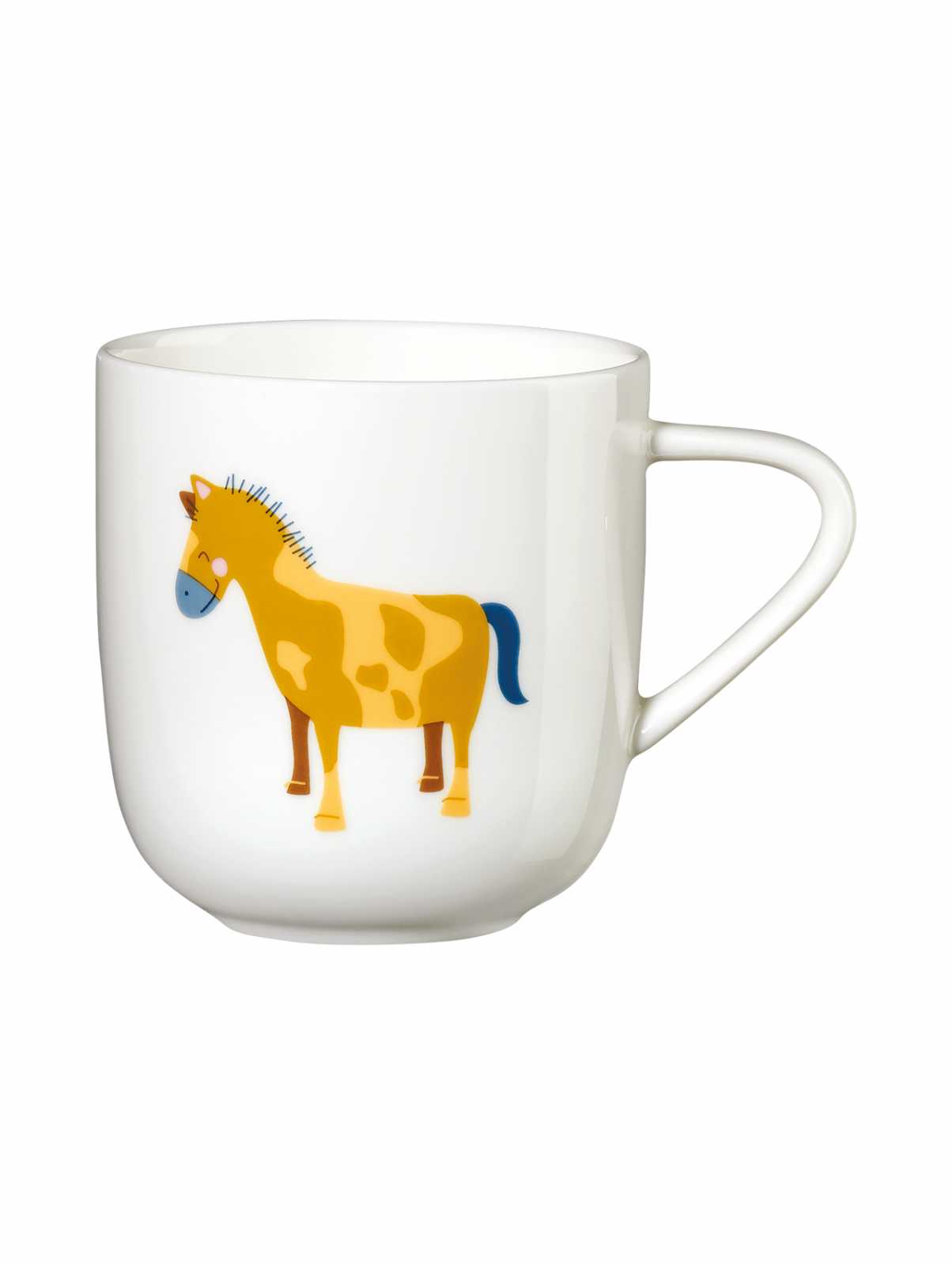 product image - Кружка фарфоровая ASA Selection COPPA KIDS, объем 0,25 л, белая с рисунком