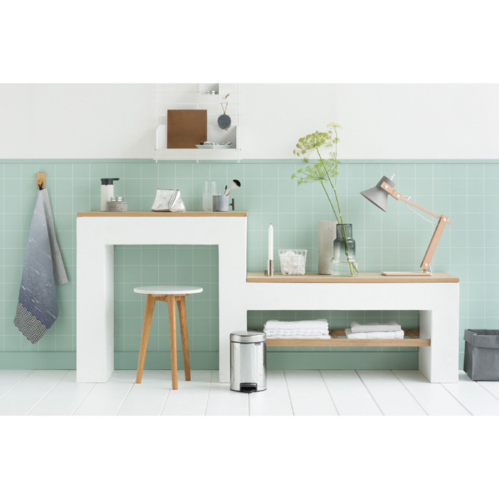 Бак для сміття Pedal Bin NewIcon Brabantia, об'єм 3 л, сталевий полірований