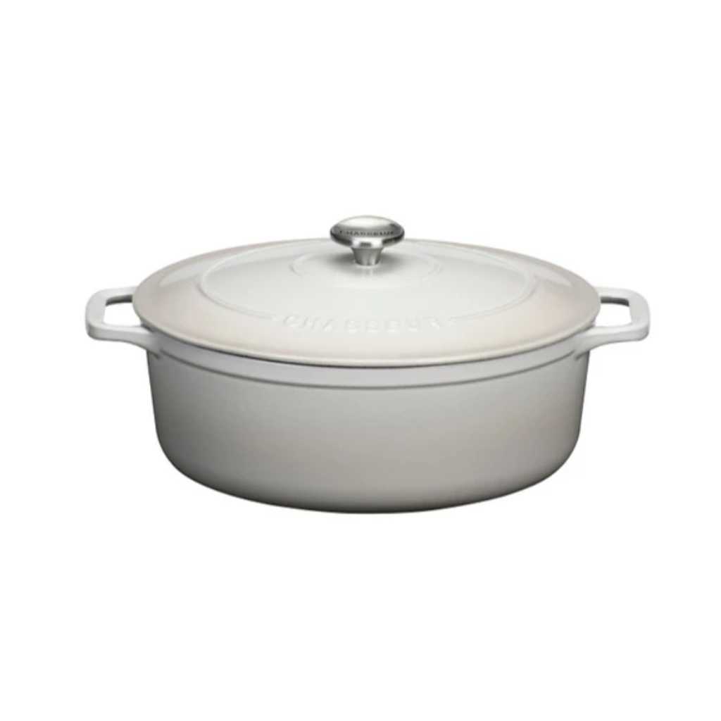 product image - Кастрюля с крышкой Chasseur OVAL CASSEROLES, объем 5 л, бежевая