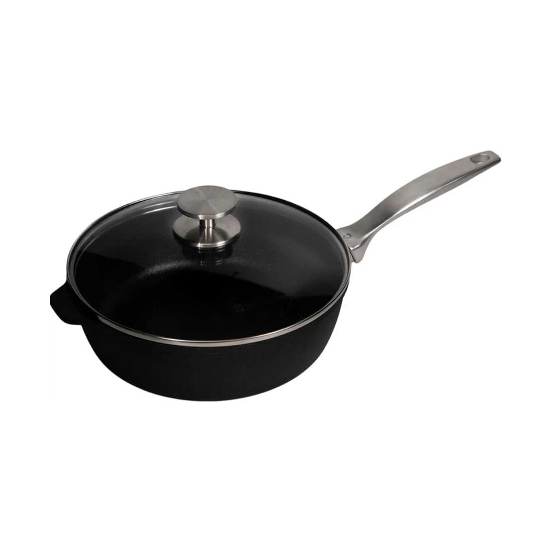 product image - Сотейник із кришкою Swiss Diamond CXD Induction, діаметр 24 см, об'єм 3 л, чорний