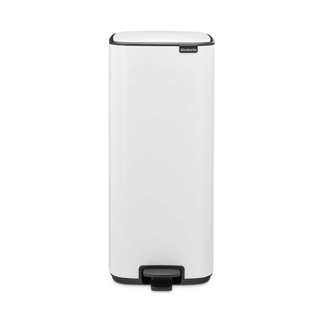 Бак для сміття Brabantia Bo Pedal Bin, об'єм 30 л, білий