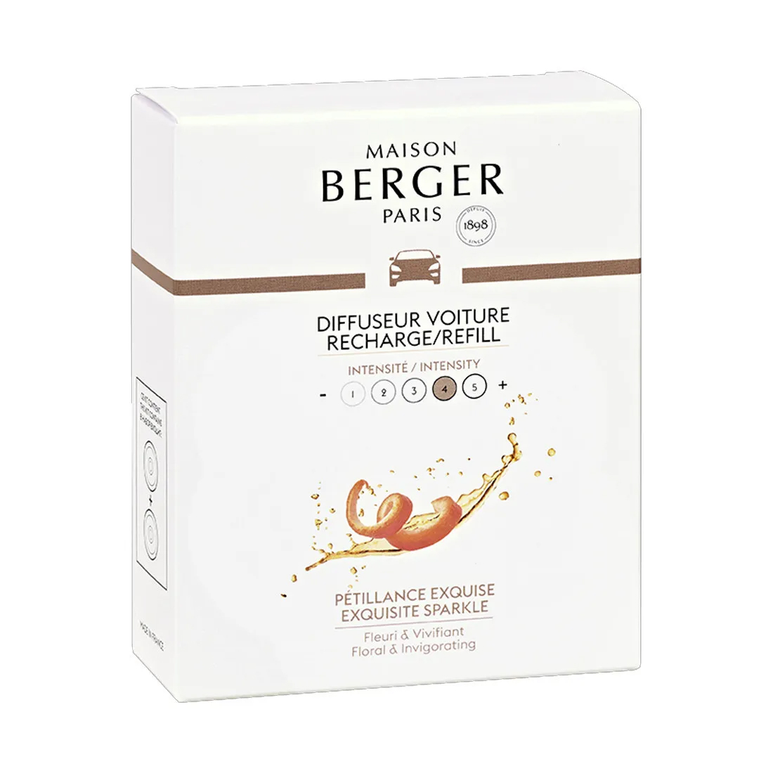 product image - Замінні картриджі для автомобільного дифузора Maison Berger Paris Bildoft Exquisite Sparkle, 2 шт
