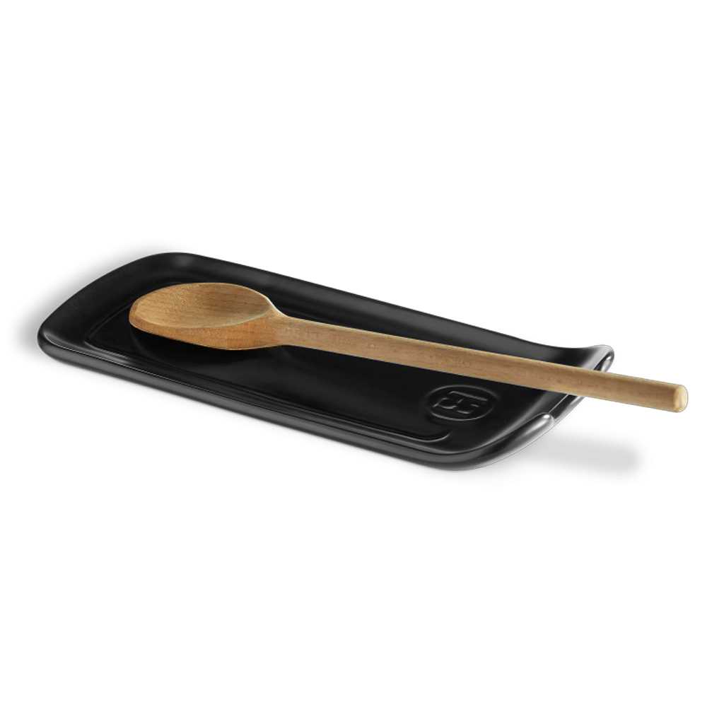 product image - Підставка для ложки Emile Henry KITCHEN TOOLS, 11х15,5 см, чорний