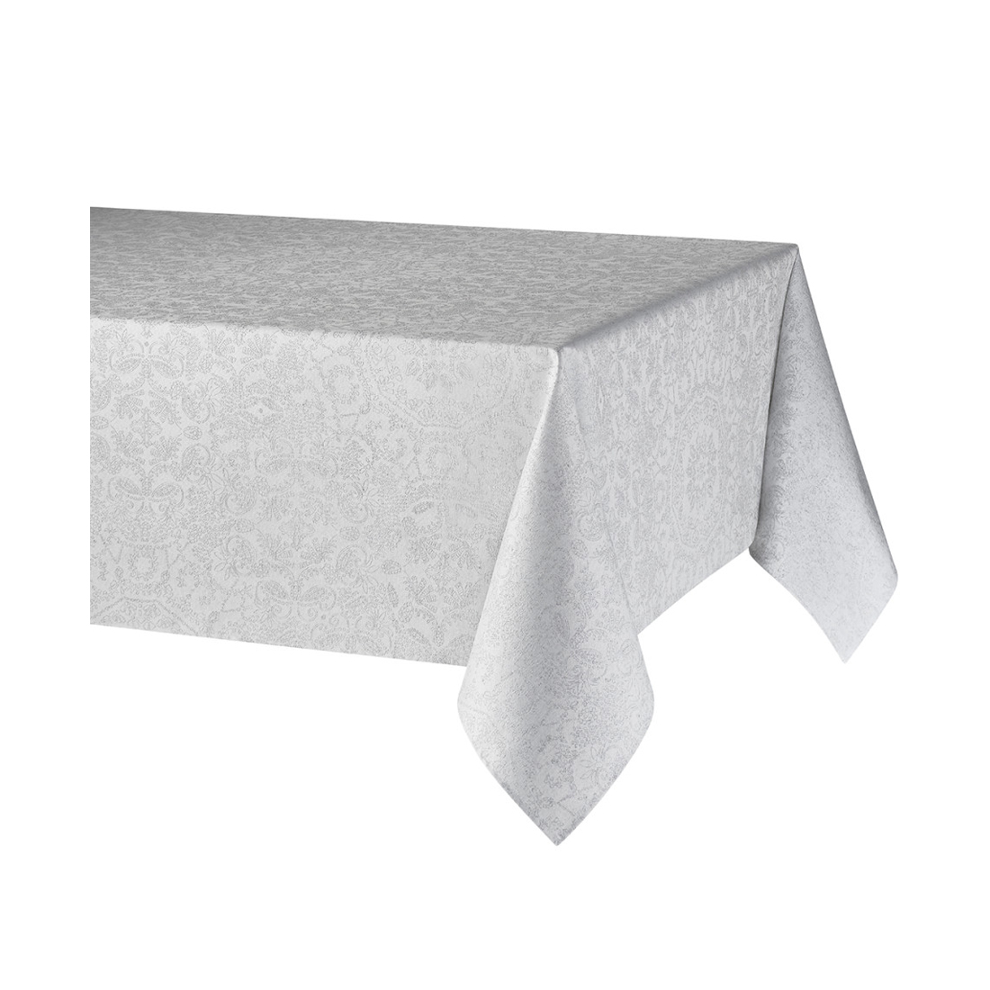 product image - Скатерть круглая Atenas Valeria Silver, диаметр 160 см
