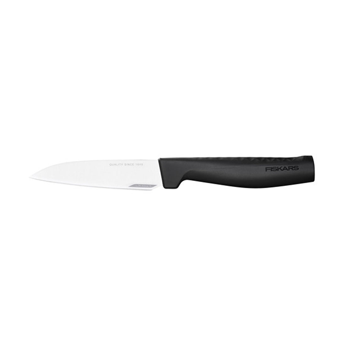 product image - Ніж для овочів Fiskars Hard Edge, довжина 11 см, чорний
