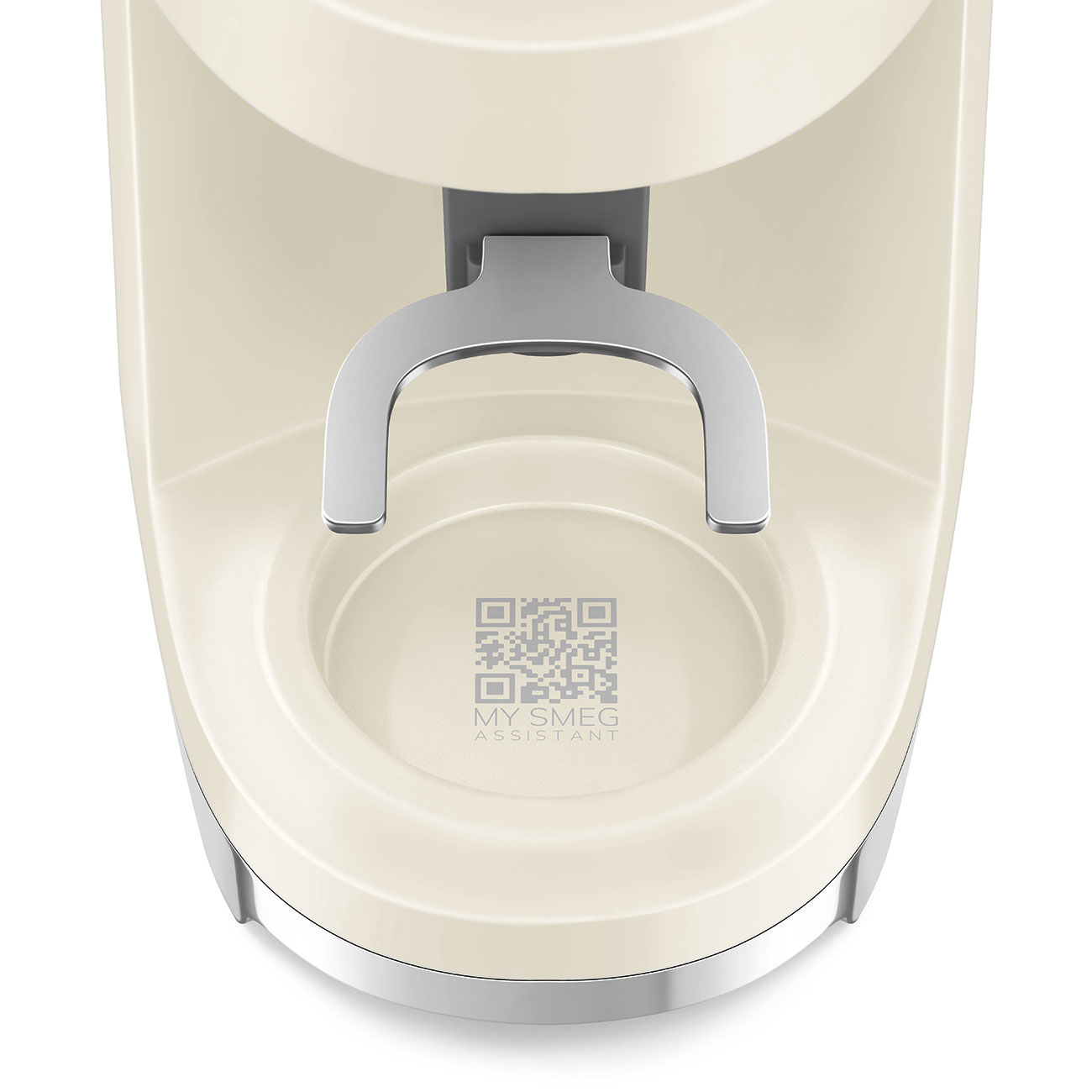 Кофемолка Smeg 50 STYLE, 15x34,5x22 см, бежевый